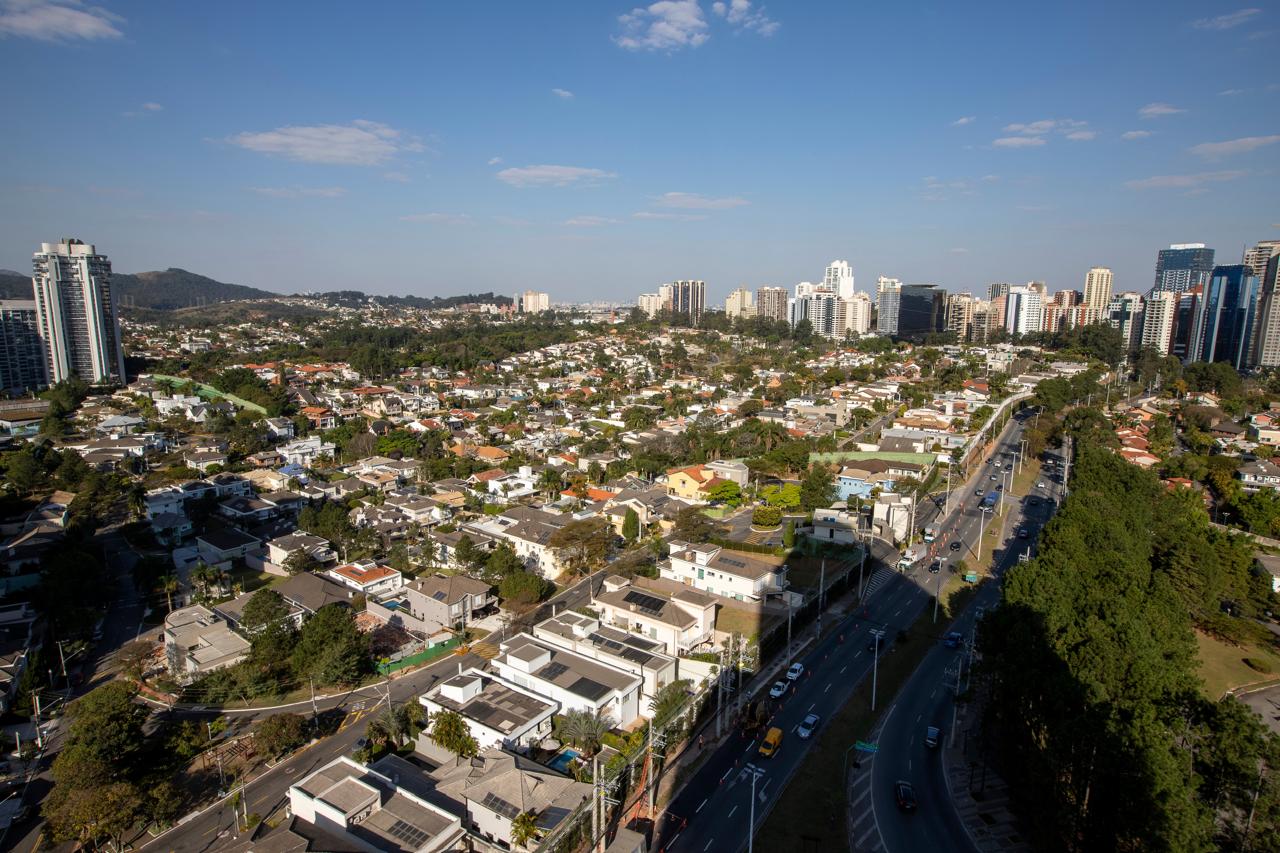Vista da região de Alphaville e Tamboré